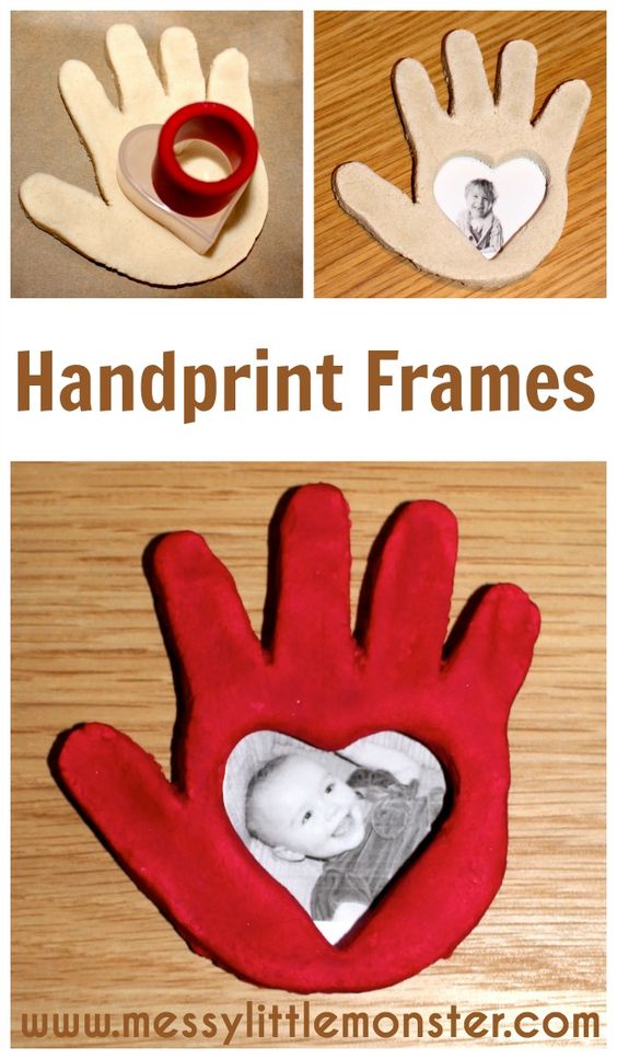 Heart Handprint Craft + 15 more Valentine's Day Crafts for Kids - Daddy