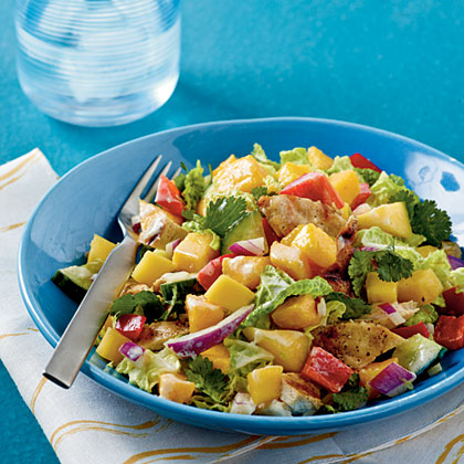 Chicken-Mango Chopped Salad Recipe