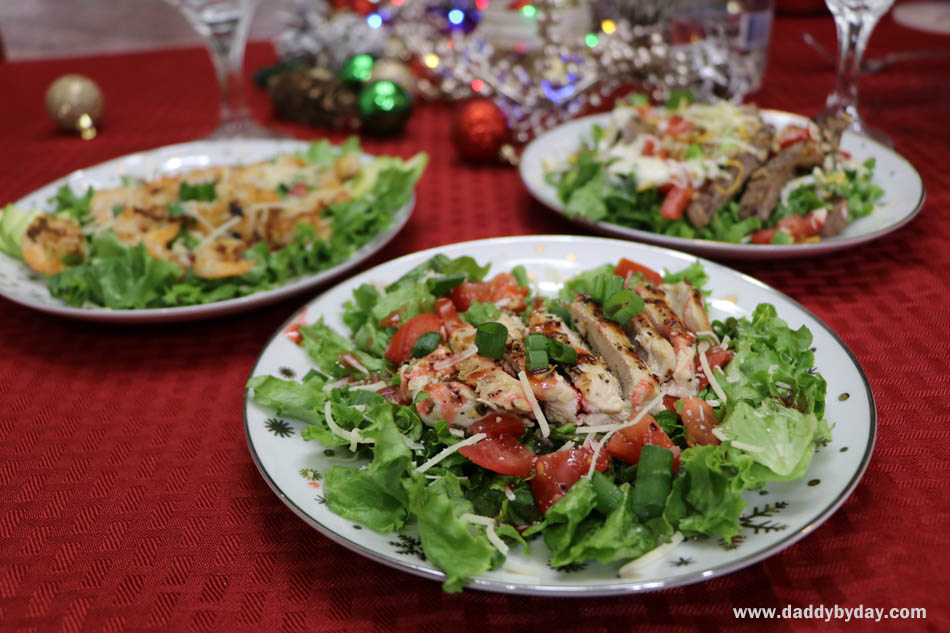 Grilled Shrimp Salad & Holiday Entertaining Ideas