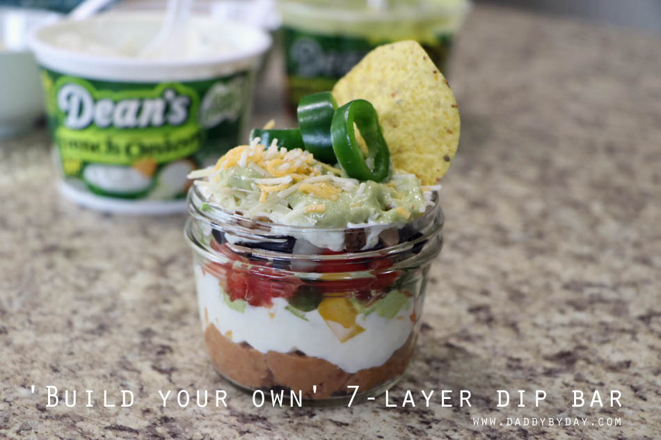 ‘Build your own’ 7-layer dip bar