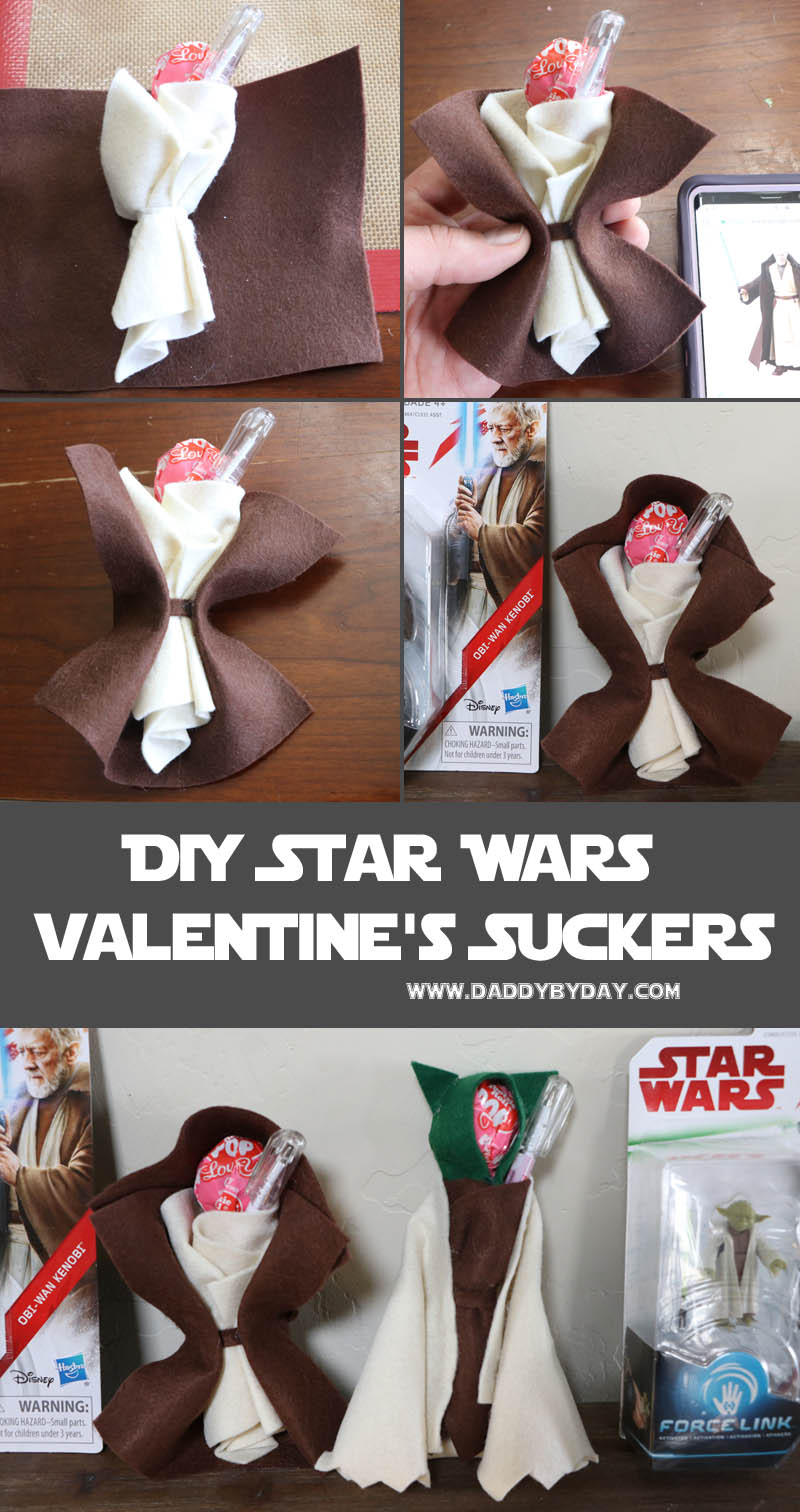 Star Wars Valentine's Suckers - Daddy by Day